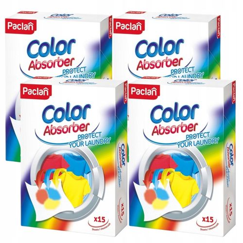 Paclan Color Catcher 15 Szt. - Chusteczki Do Prania Zapobiegające Przebarwi na Arena.pl