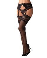Bielizna-810-Sto-1 Pończochy Czarne  S/M