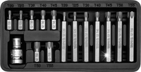 KOMPLET KLUCZY SPECJALNYCH 15CZ TORX YATO YT-0411