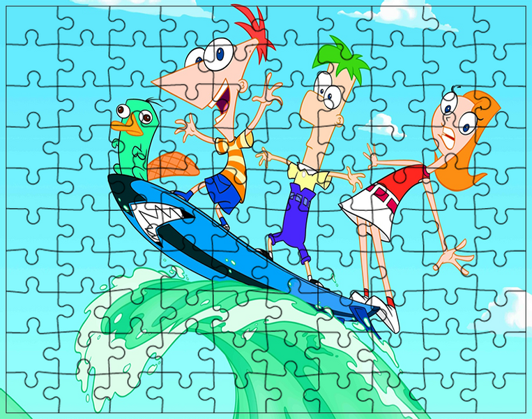 Puzzle Fineasz i Ferb zdjęcie 1
