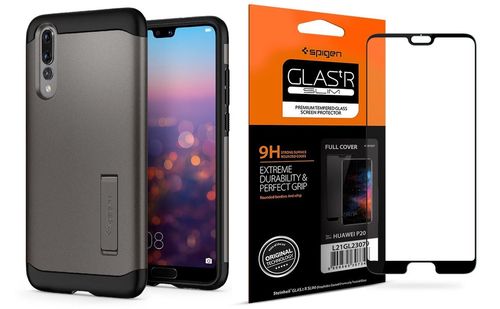 ETUI P20 PRO SPIGEN SLIM ARMOR + SZKŁO SPIGEN na Arena.pl