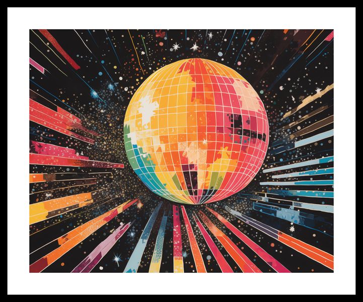 Plakat 50x40cm Disco Gra! zdjęcie 3