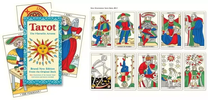Karty tarot The Marseille Arcana zdjęcie 1