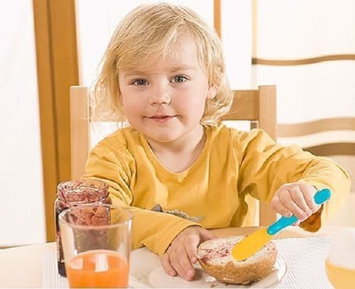 Nóż do smarowania bezpieczny dla dzieci silikonowy na Arena.pl