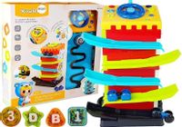 Zjeżdżalnia Blok Edukacyjny z Autkami Sorter