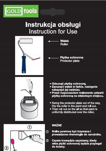 WAŁEK DO ODCINANIA KOLORÓW MALOWANIA ODCIĘĆ 10CM na Arena.pl