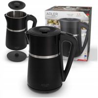 Czajnik Elektryczny 1,7L Stal Nierdzewna 2200W Podwójne Ścianki Ad1355B