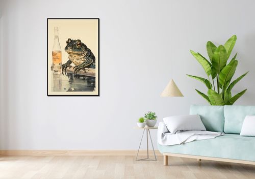 Plakat 68x101cm Refleksje Błotniaka na Arena.pl