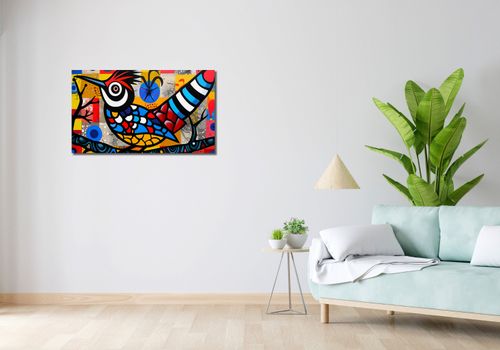 Obraz 90x50cm Ptak Na Wznak na Arena.pl