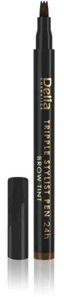 Delia Eyebrow Expert piórkowy marker do brwi Brąz zdjęcie 2