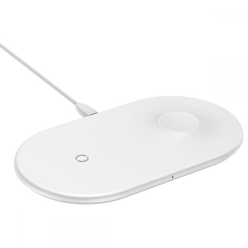 BASEUS SMART 2IN1 WIRELESS CHARGER WHITE na Arena.pl