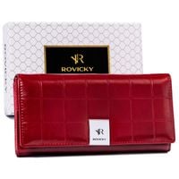 portfel damski skóra+pu rpx-27a-3-7981 red