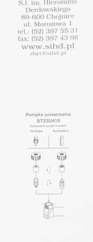 Pompka Ventura Mini 230 mm na Arena.pl