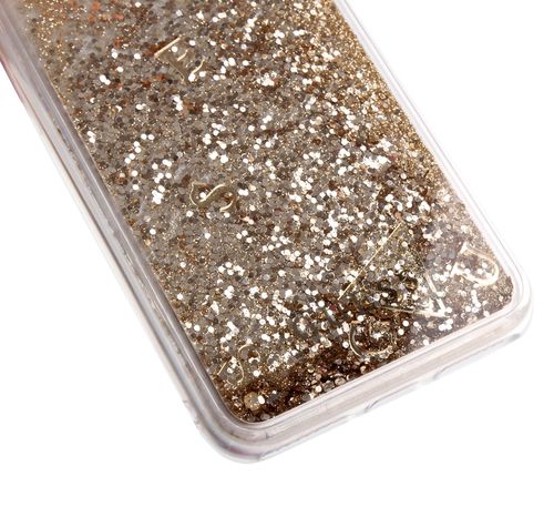 GUESS LIQUID GLITTER iPhone 6 Plus / 6S Plus / 7 Plus / 8 Plus - GOLD na Arena.pl