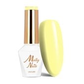 Lakier hybrydowy LED/UV Gel Polish MollyNails Yoghurt Nr 125 8g