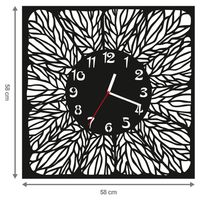 ZEGAR ŚCIENNY RETRO 58cm XXL 120.11