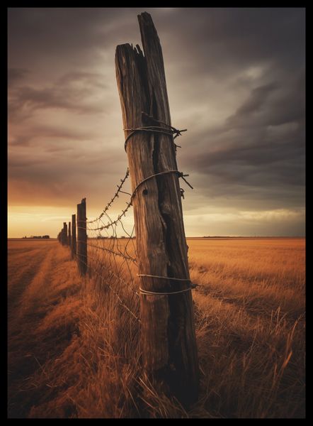 Plakat 40x55cm Zachód na Pograniczu zdjęcie 2