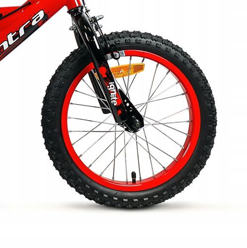 Rower dziecięcy SIrox Montra Ignite koło 16 " czerwony na Arena.pl