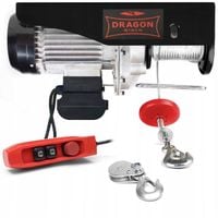 WCIĄGARKA ELEKTRYCZNA LINOWA 800kg 230V DRAGON wciągarka budowlana 0,8