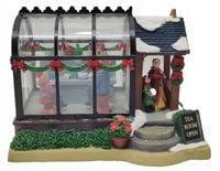 Zimowe miasteczko Ozdoba świąteczna zimowa wioska Herbaciarnia + LED