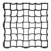 kratka trawnikowa 50cm x 50cm wysokość 5cm czarna opl