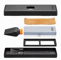 FISKARS Zestaw ostrzący Premium ostrzałka do noży osełka ceramiczna kamień