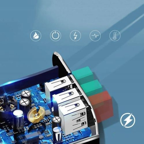 SZYBKA Ładowarka sieciowa QC 3.0 3xUSB Kostka Szybkie Ładowanie Mocna na Arena.pl