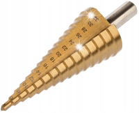 WIERTŁO STOPNIOWE STOŻKOWE HSS TYTAN 4-32mm