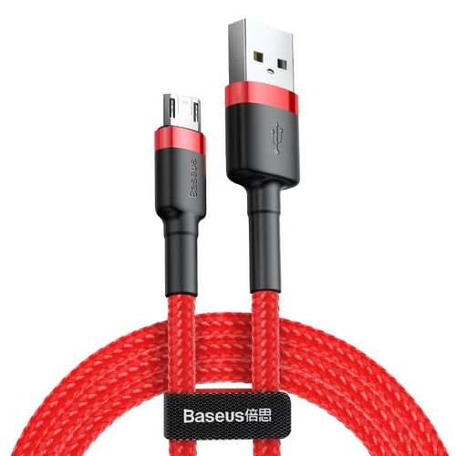 KABEL MICRO USB BASEUS CAFULE 1.5 A 2m CZERWONY na Arena.pl
