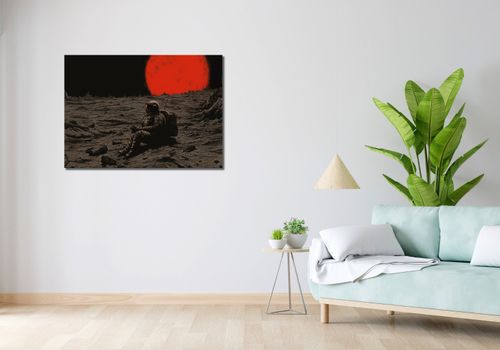 Obraz 100x70cm Samotność w Kosmosie na Arena.pl