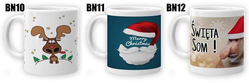 KUBEK Z NADRUKIEM PREZENT NA MIKOŁAJKI ŚWIĘTA BOŻE NARODZENIE na Arena.pl
