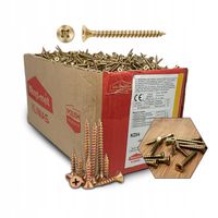 WKRĘTY HARTOWANE DO DREWNA 3,5x16 mm OCYNK 1kg