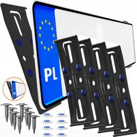 RAMKI POD TABLICE REJESTRACYJNĄ KOMPLET