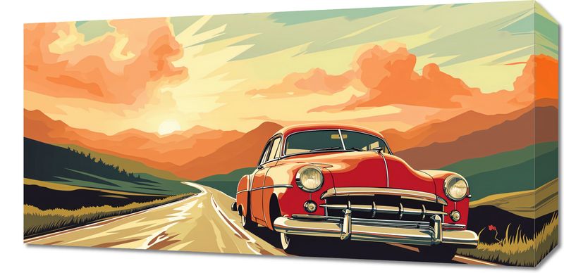 Obraz 60x30cm Przygoda Czeka zdjęcie 1