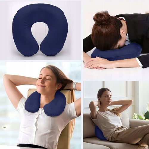 Poduszka Podróżna Turystyczna do Samolotu Zagłówek pod Głowę do Auta na Arena.pl