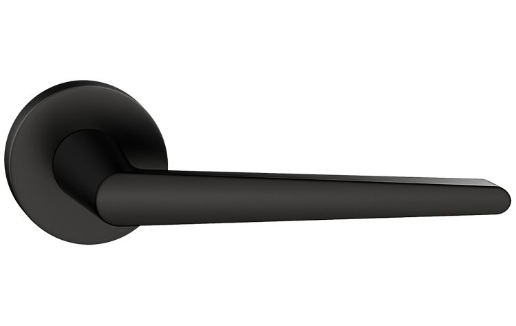 KLAMKA DRZWIOWA PREMIUM ARROW R KOLOR CZARNY zdjęcie 2