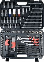 YATO ZESTAW NARZĘDZIOWY 1/4", 3/8", 1/2" KOMPLET 198 ELEMENTÓW YT-38850