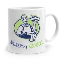 Kubek Prezent Dla Najlepszego Kucharza Kucharki Z Nadrukiem Ze Zdjęciem
