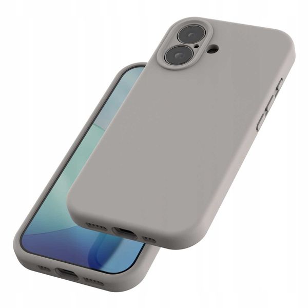 Spacecase Silicone Mag Iphone 17 Stone zdjęcie 3