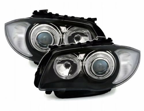 Nowe LAMPY Reflektory Do  BMW E87 E81 Od 2004 Do 2011 BIAŁE RINGI LED DEPO na Arena.pl