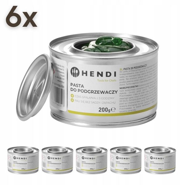 Podgrzewacz pasta do podgrzewacza Hendi 200 gr zdjęcie 1