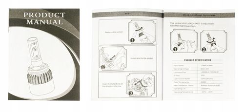 Żarówki Interlook H4 S2 COB 12V 24V H4 72 W 2 szt. na Arena.pl