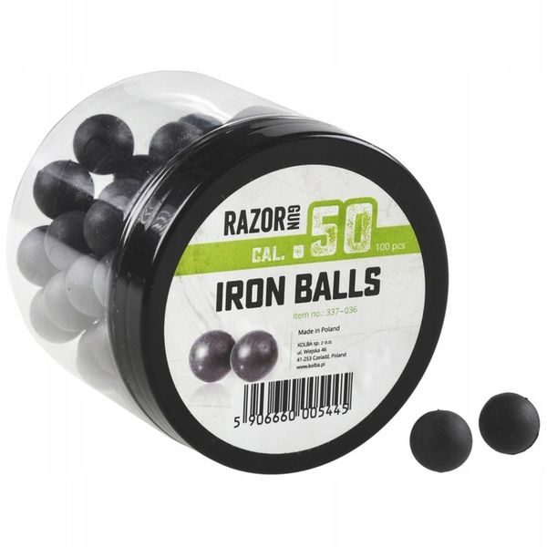 RazorGun Kule gumowo-metalowe RAM do HDR 50 HDP 50 Iron Balls .50 100 zdjęcie 1