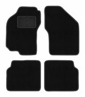 Dywaniki welurowe LUX Fiat Bravo 1995-2001 hatchback czarne