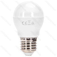 Żarówka LED G45 E27 8W 6500K 1 sztuka blister mocne światło do biura