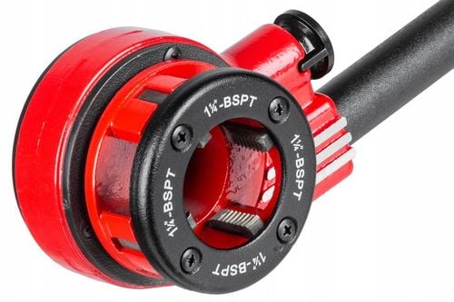 GWINTOWNICA RĘCZNA DO RUR grzechotka ZESTAW 6 narzynek głowic 1/4"–1 na Arena.pl