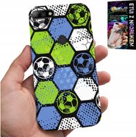ETUI DO HUAWEI Y7 2018 - PIŁKARSKIE WZORY PLECKÓW FOOTBALL CASE