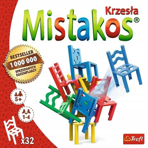 Mistakos krzesła 4-os. gra Trefl na Arena.pl