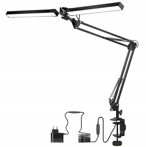 Lampka Biurkowa LED na Biurko Szkolna Lampa Kreślarska do Biura z na Arena.pl