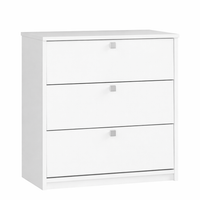 SZAFKA NA BUTY 60CM BIAŁA SZAFKA TRZYPOZIOMOWA DO PRZEDPOKOJU UCHYLNA